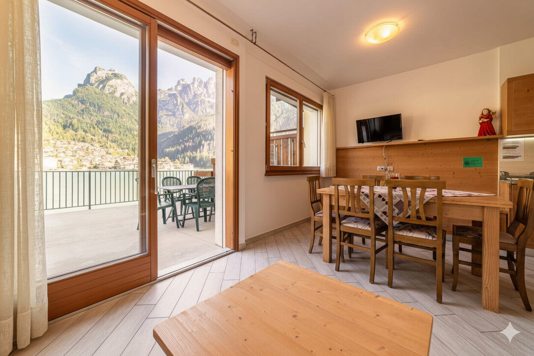 Attico moderno nel centro di Arabba