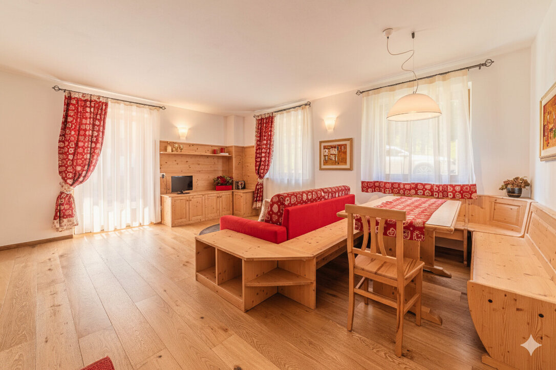 Chalet con vista sulla Marmolada